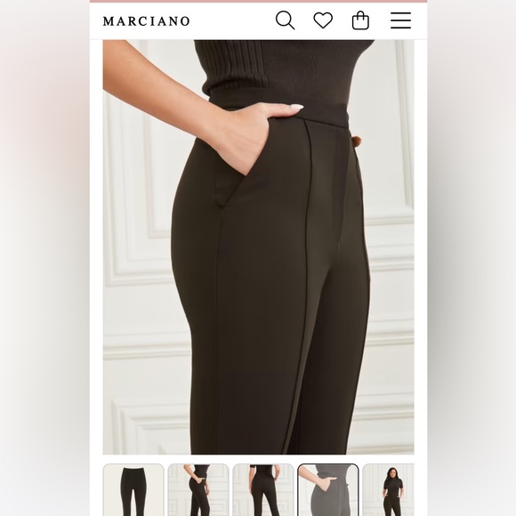 Marciano - Logan straight leg pant (new barely worn) - Picture 4 of 4